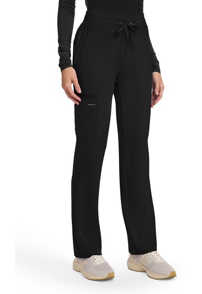 HH Works HH053 Women's 5-Pocket Straight Leg Pants Black
