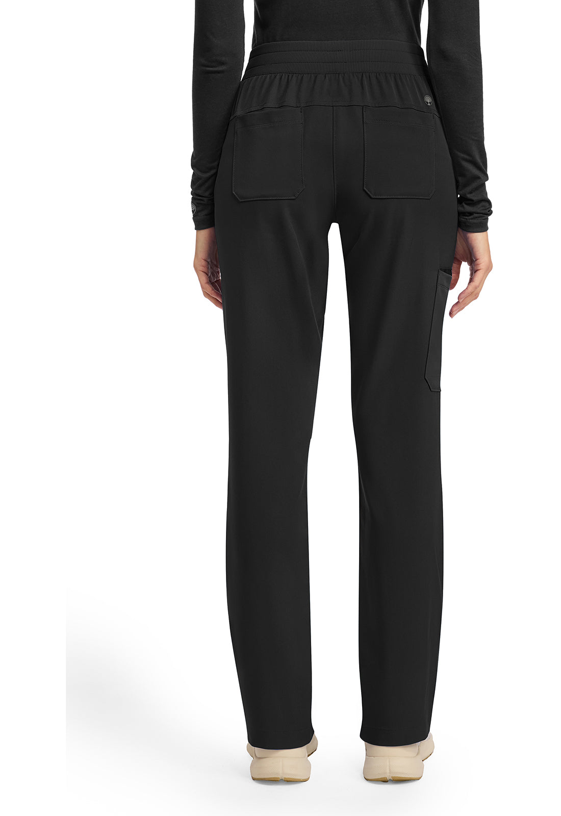 HH Works HH053 Women's 5-Pocket Straight Leg Pants Black