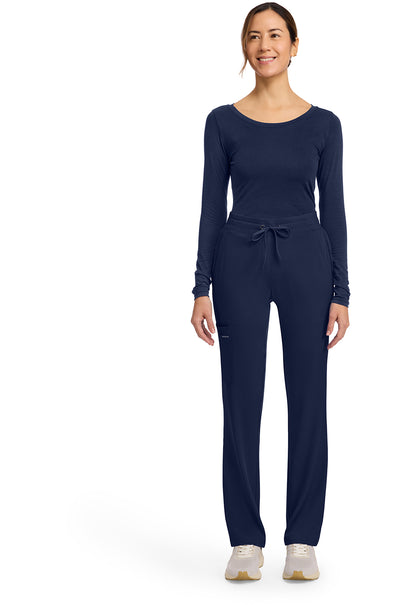 HH Works HH053 Women's 5-Pocket Straight Leg Pants Navy