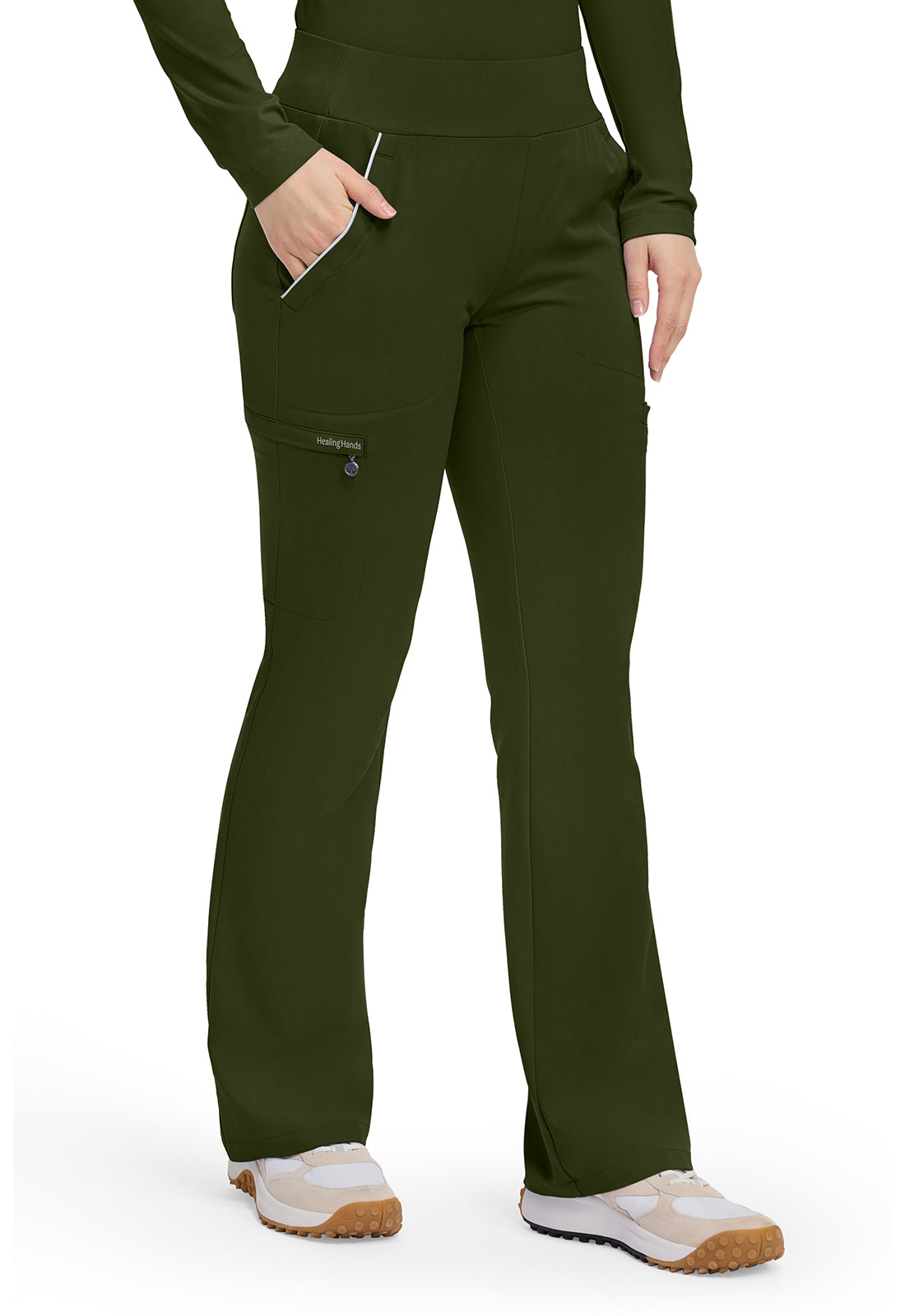 HH 360 HH102 High Waist Pants Dark Pine