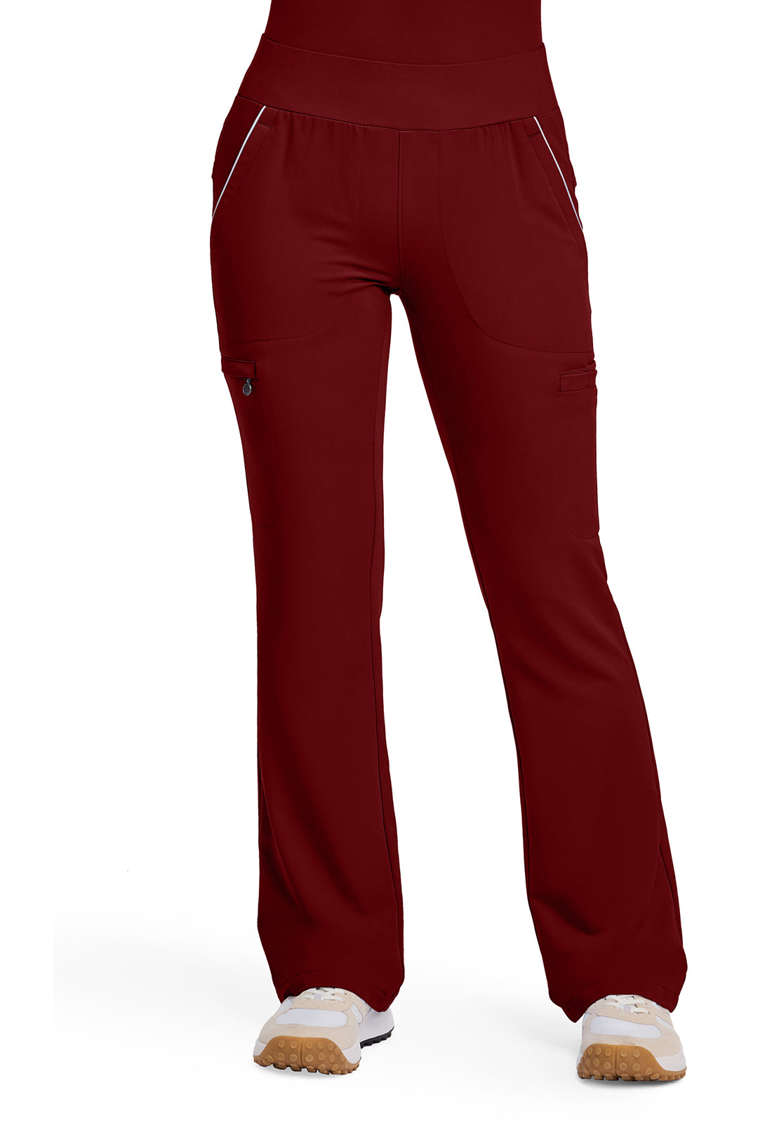 HH 360 HH102 High Waist Pants Garnet Red