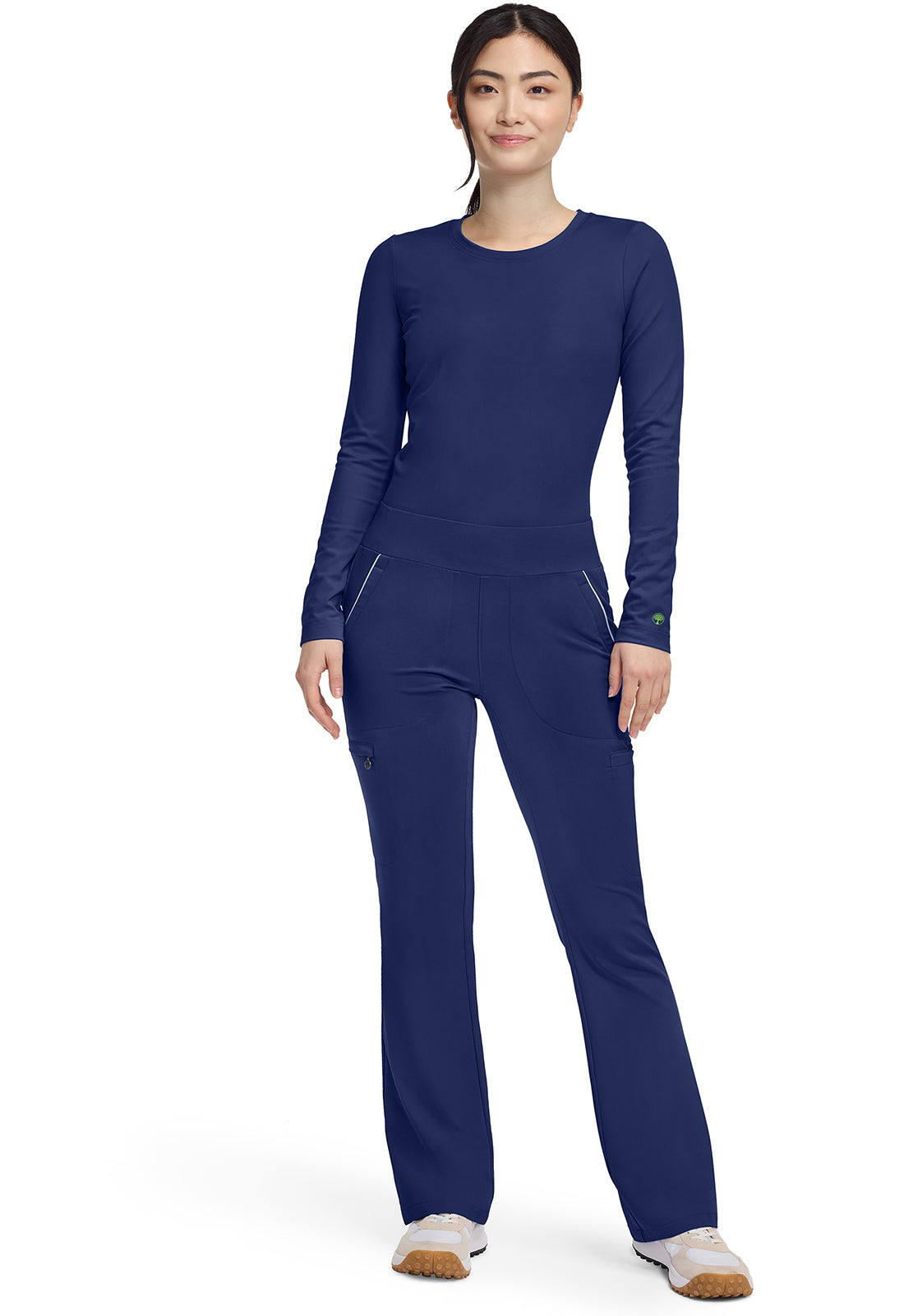 HH 360 HH102 Women's High Waist Scrub Pants Navy