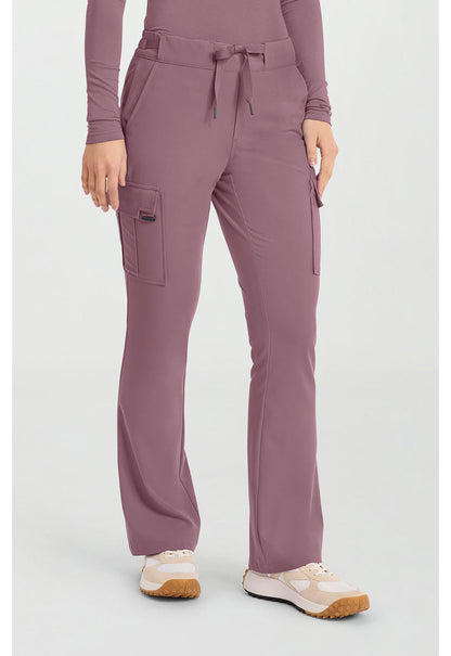 Quest HH150 Women's Mid Rise Drawstring Straight Leg Scrub Pants image 5