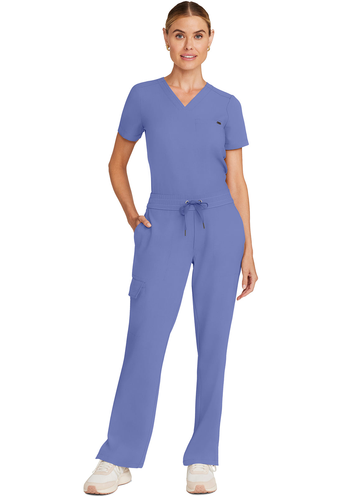 HH Quest HH153 Mid Rise Drawstring Straight Leg Ceil Image