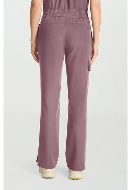 Quest HH153 Women's Mid Rise Drawstring Straight Leg Elderberry