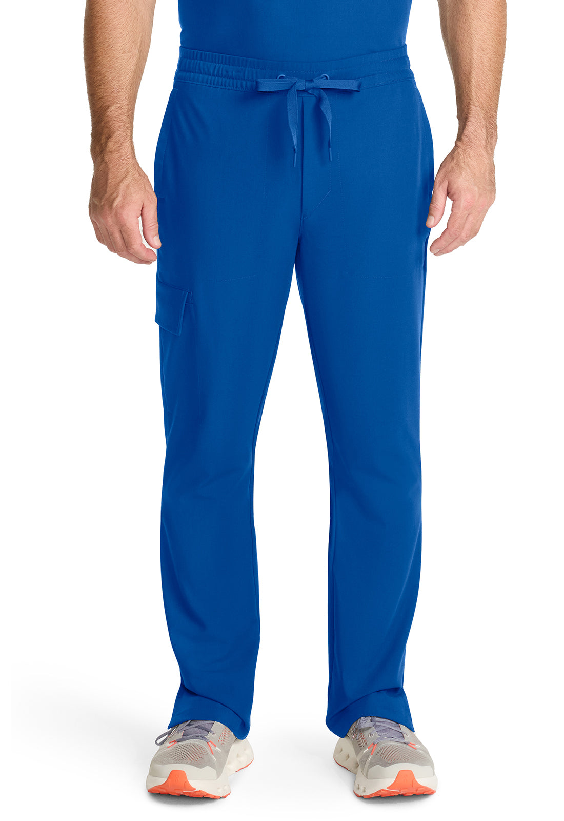 Quest HH154 Men's Zip Fly Drawstring Scrub Pants Royal