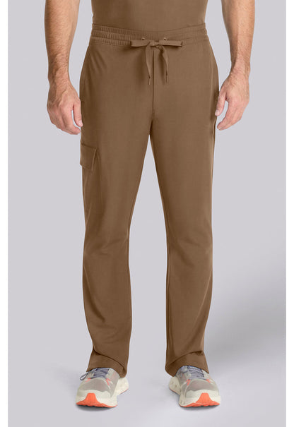 Quest HH154 Men's Zip Fly Drawstring Scrub Pants image 1