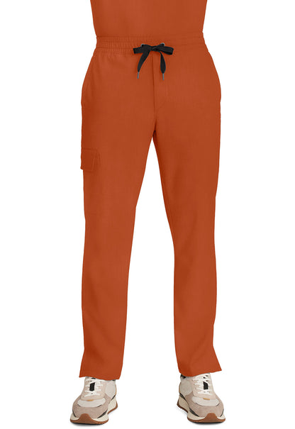 Quest HH154 Men's Zip Fly Drawstring Scrub Pants image 1