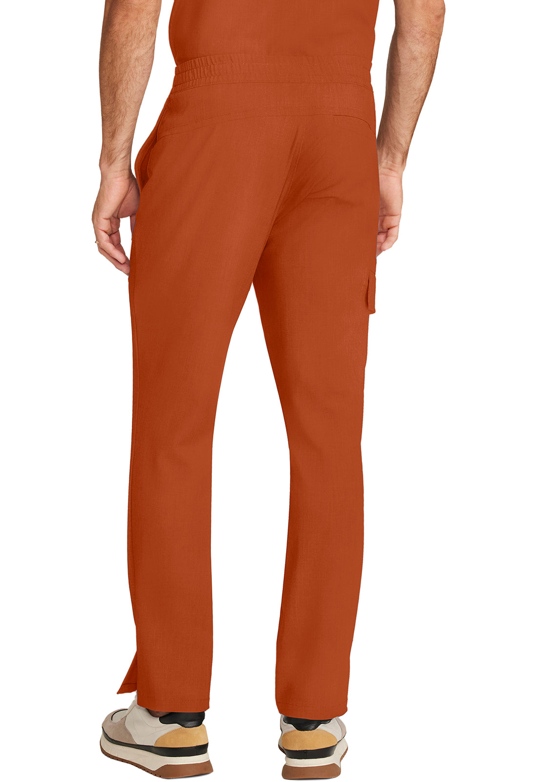 Quest HH154 Men's Zip Fly Drawstring Scrub Pants Warm Sunrise
