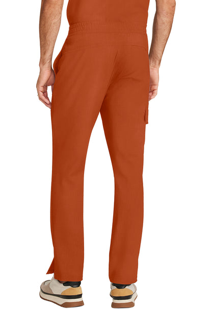 Quest HH154 Men's Zip Fly Drawstring Scrub Pants Warm Sunrise