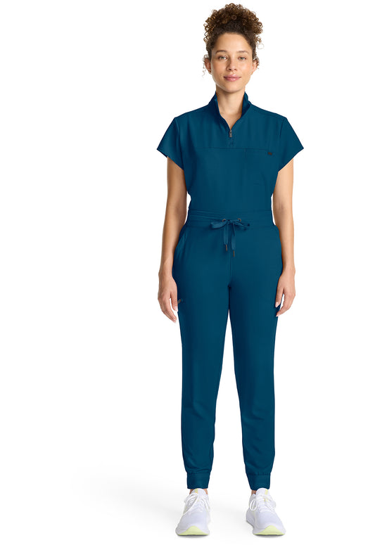 Quest HH155 Women's Mid Rise Scrub Joggers Caribbean