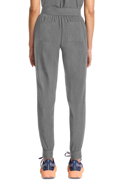 Healing Hands Model Image Women's Mid Rise Jogger In Color Heather Ash Image 3