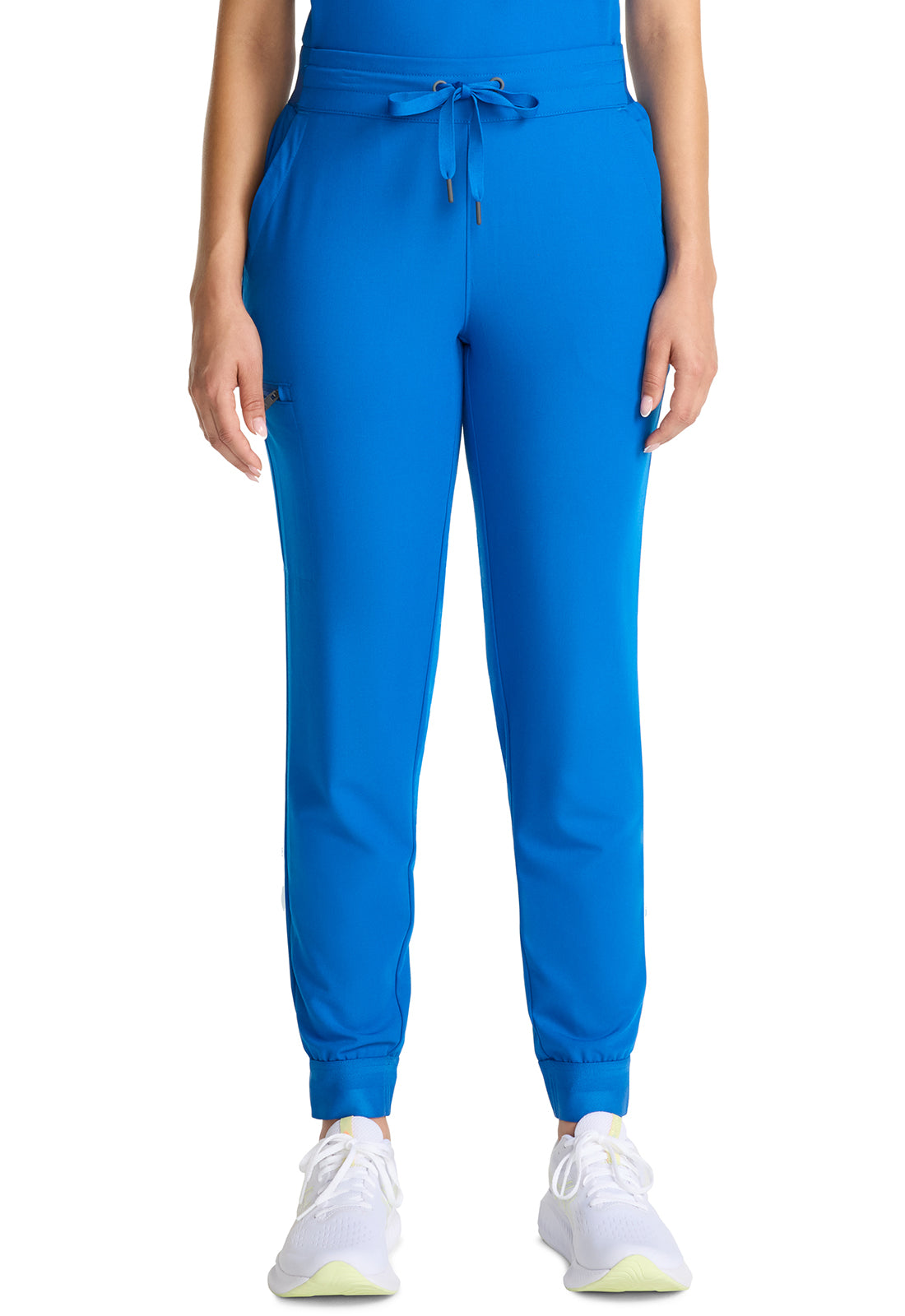 Healing Hands Model Image Women's Mid Rise Jogger In Color Royal Image 1