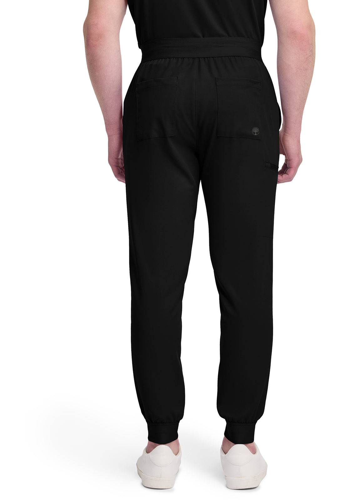 Quest HH157 Men's 5-Pocket Jogger Scrub Pants Black