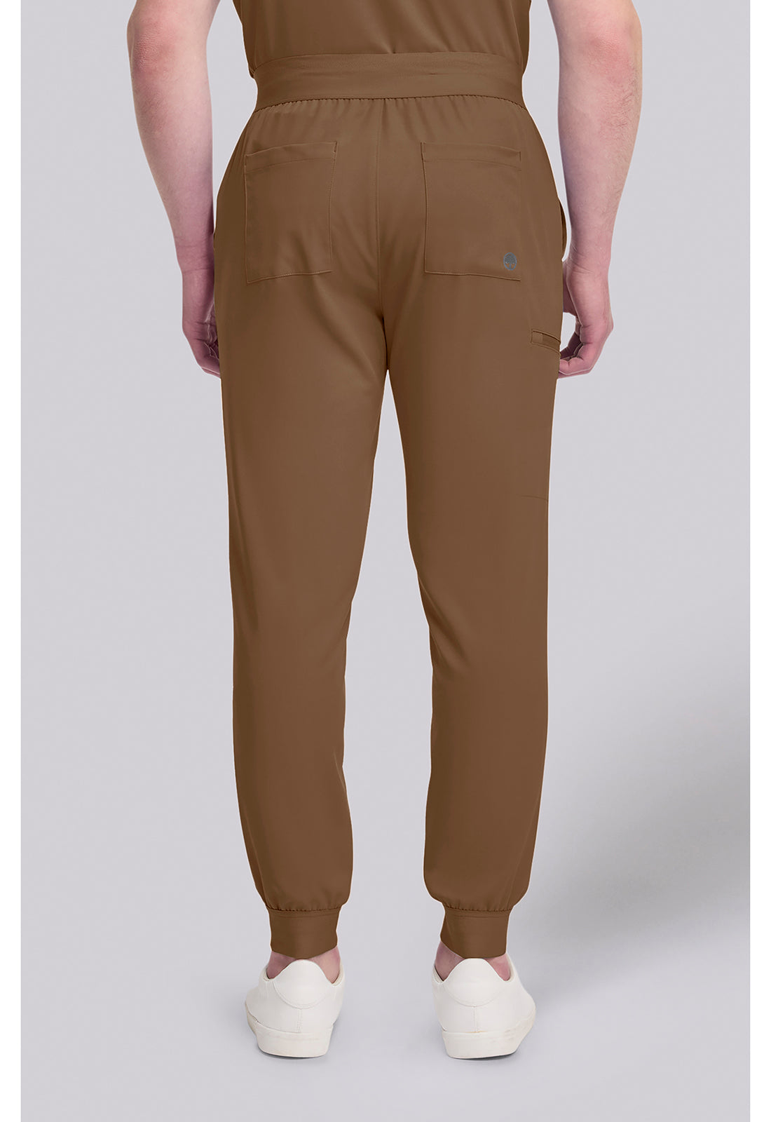 Quest HH157 Men's 5-Pocket Jogger Scrub Pants French Brown