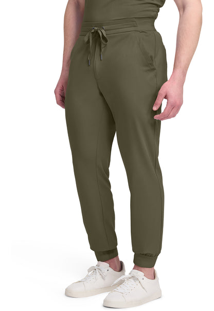 Quest HH157 Men's 5-Pocket Jogger Scrub Pants Olive