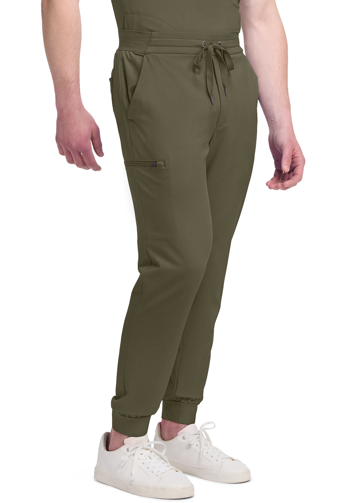 Quest HH157 Men's 5-Pocket Jogger Scrub Pants Olive
