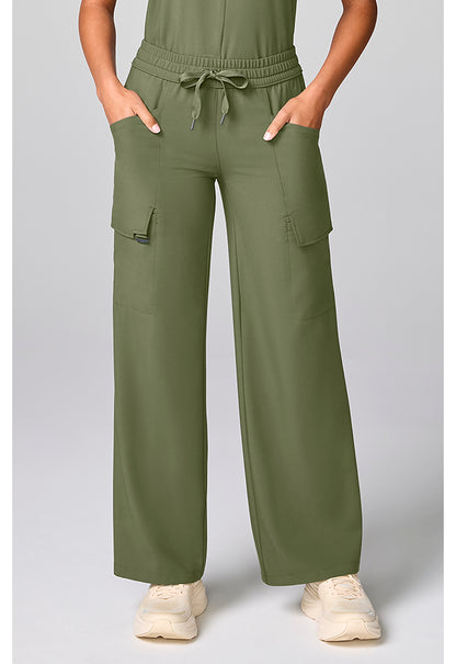 Quest HH158 Women's Drawstring Scrub Pantss Olive