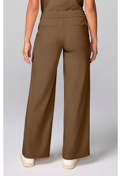 Quest HH158 Women's Drawstring Scrub Pantss French Brown