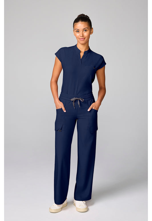 Quest HH158 Women's Drawstring Scrub Pantss Navy
