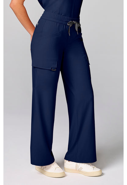 Quest HH158 Women's Drawstring Scrub Pantss P Navy