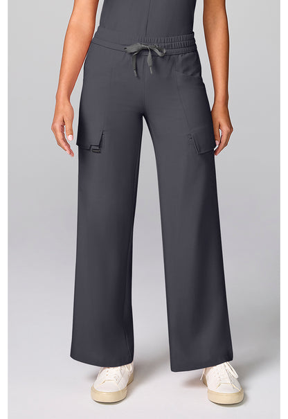 Quest HH158 Women's Drawstring Scrub Pantss Pewter