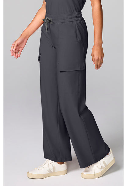 Quest HH158 Women's Drawstring Scrub Pantss Pewter
