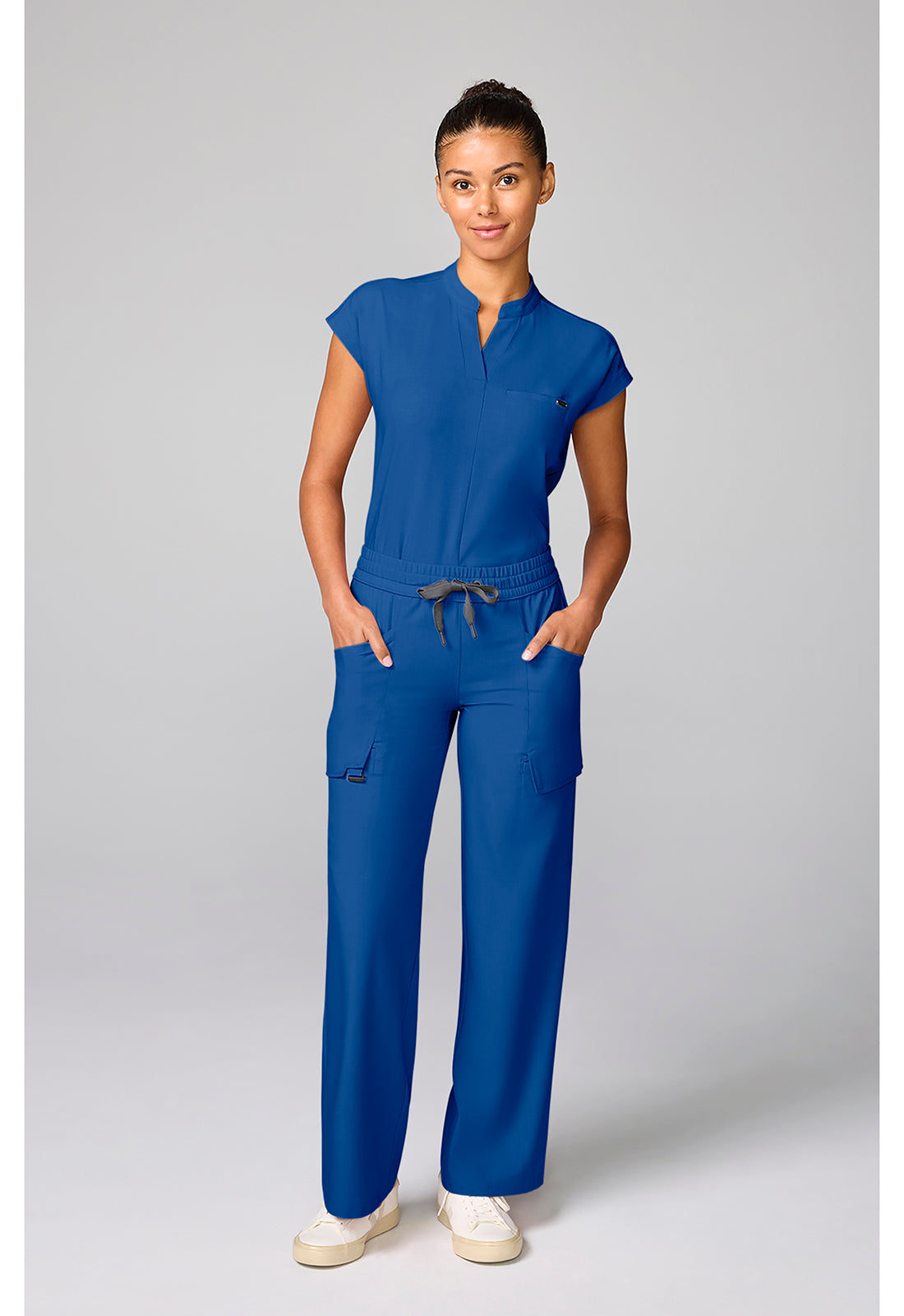 Quest HH158 Women's Drawstring Scrub Pantss Royal