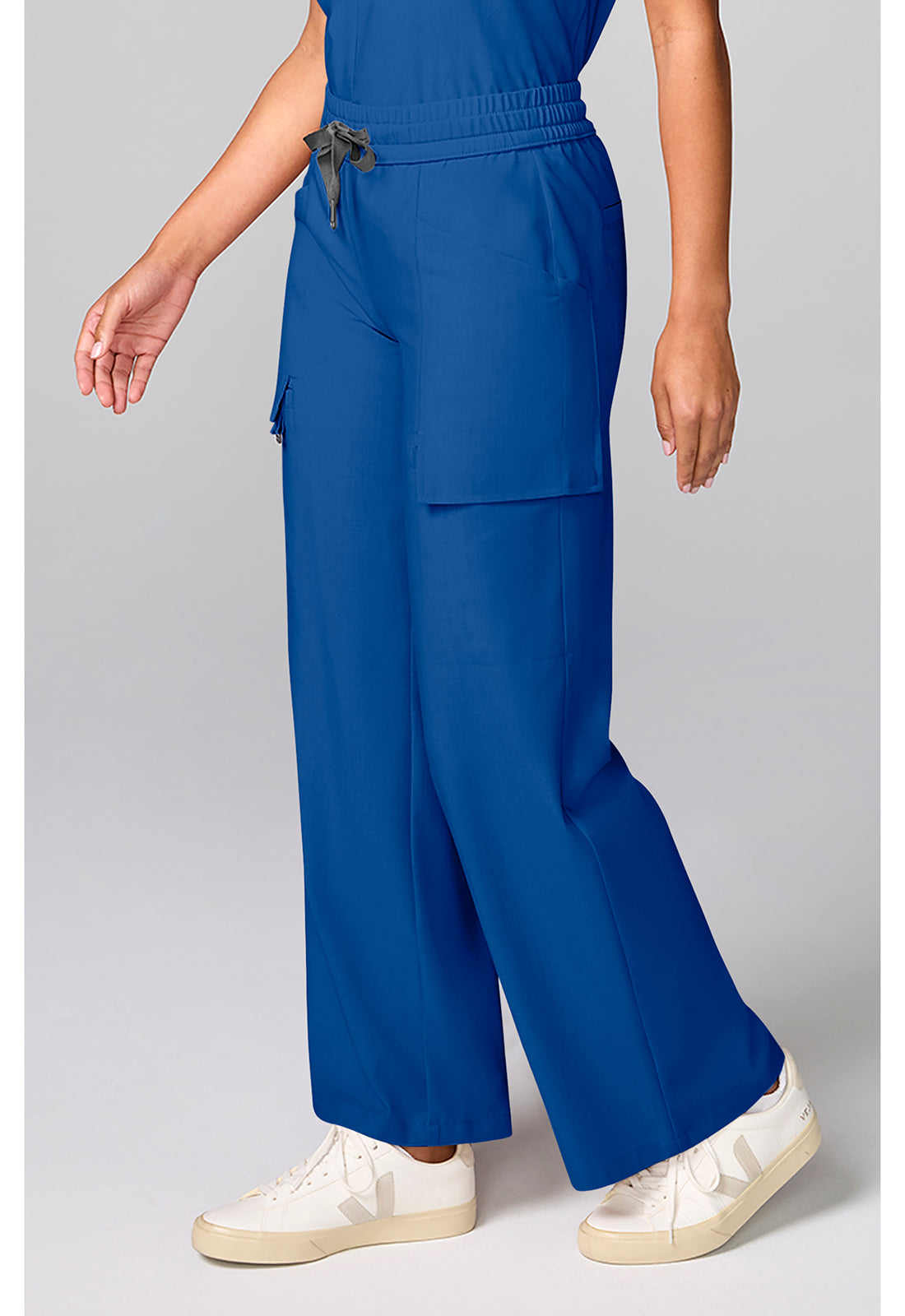 Quest HH158 Women's Drawstring Scrub Pantss Royal