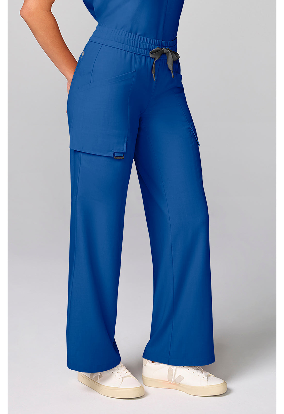 Quest HH158 Women's Drawstring Scrub Pantss Royal