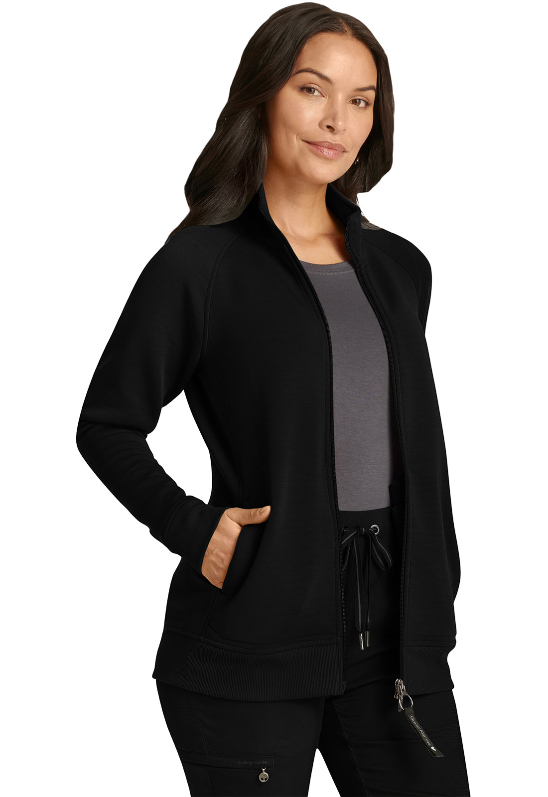 Cleveland Clinic Lifestyle HH300F Women's Karma Jacket Black