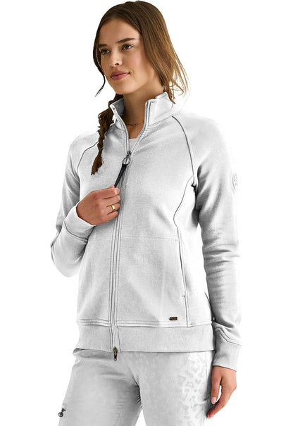 Cleveland Clinic Lifestyle HH300F Women's Karma Jacket White