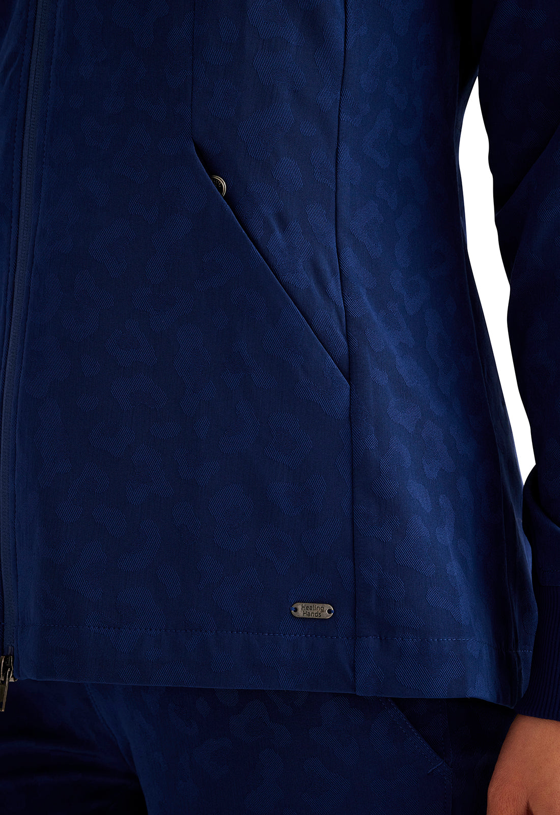 Purple Label Jacquard HH301 Women's Devon Jacket Navy