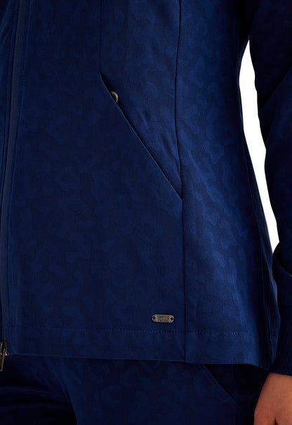 Purple Label Jacquard HH301 Women's Devon Jacket Navy