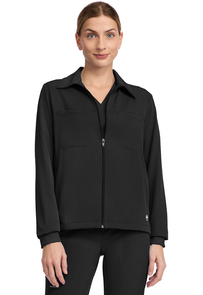 HH Works HH321 Women's 7-Pocket Zip-Front Jacket Black