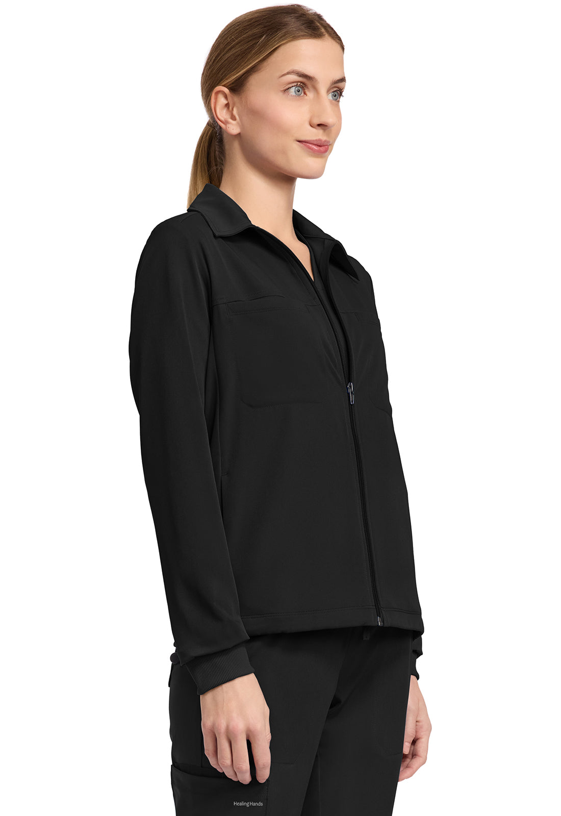 HH Works HH321 Women's 7-Pocket Zip-Front Jacket Black