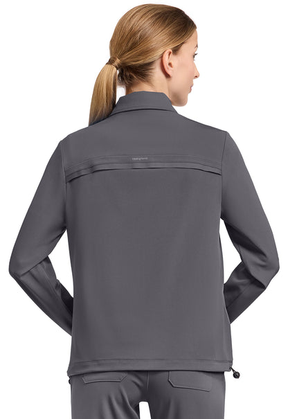 HH Works HH321 Women's 7-Pocket Zip-Front Jacket Pewter