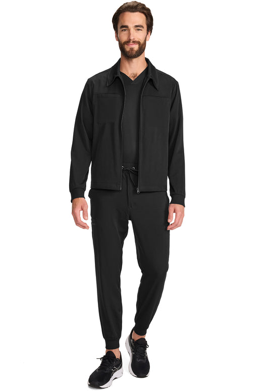 HH Works HH322 Men's Zip Front Jacket Black