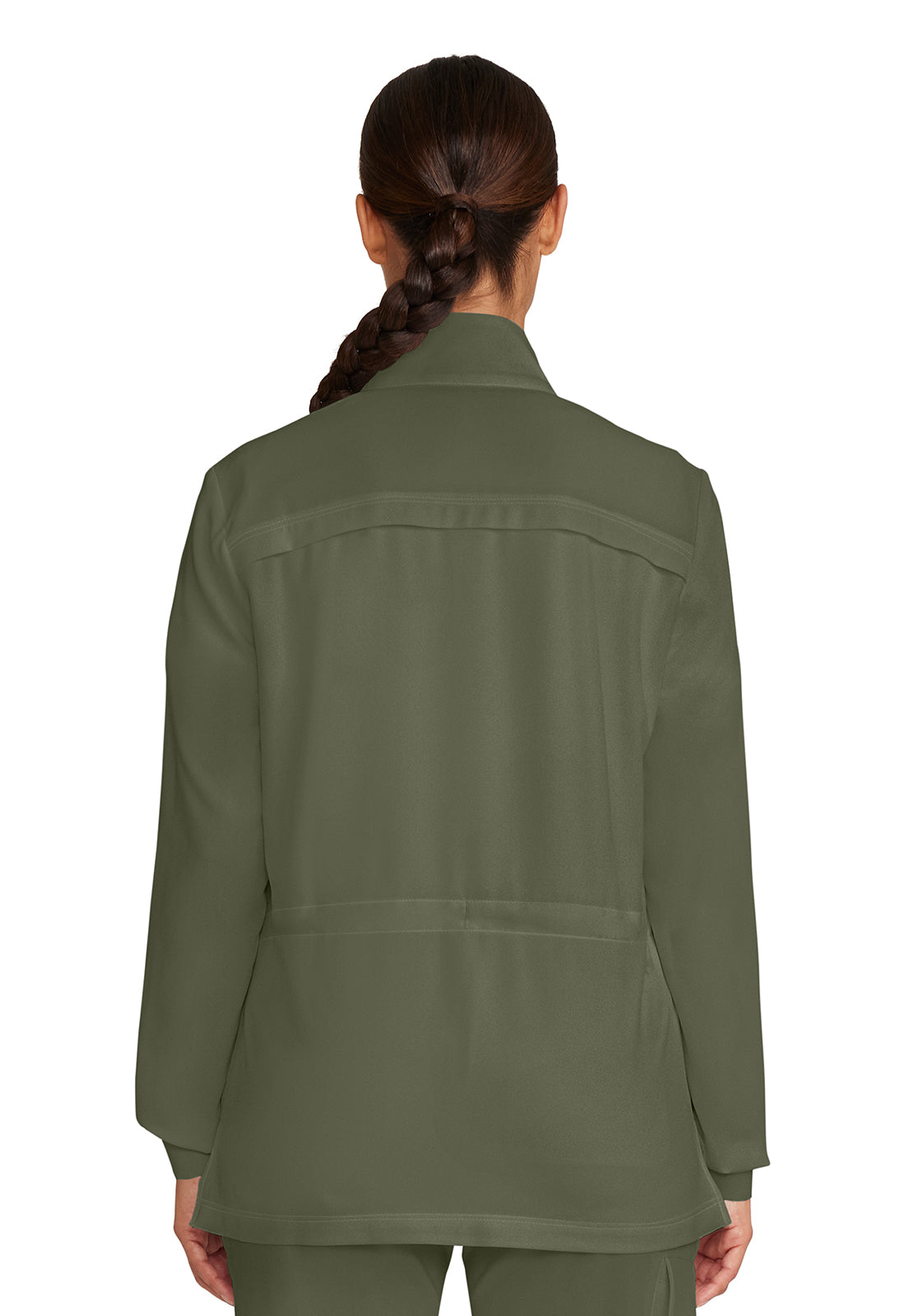HH Quest HH360 Women's Zip Front Utility Jacket Olive Image