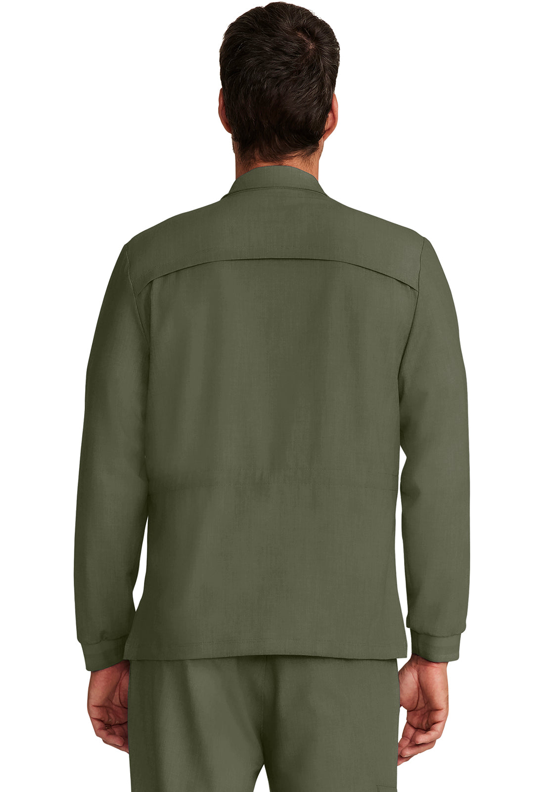 HH Quest HH361 Men's Zip Front Utility Jacket Olive Image