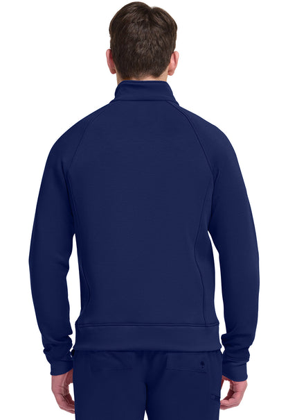 Lifestyle HH380F Men's Zip Front Knit Jacket image 4