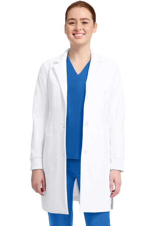 White Coat HH405 Women's Womens 6-Pocket Dental Lab Coat White