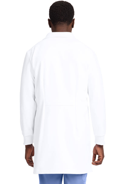 White Coat HH406 Men's 6-Pocket Dental Lab Coat White