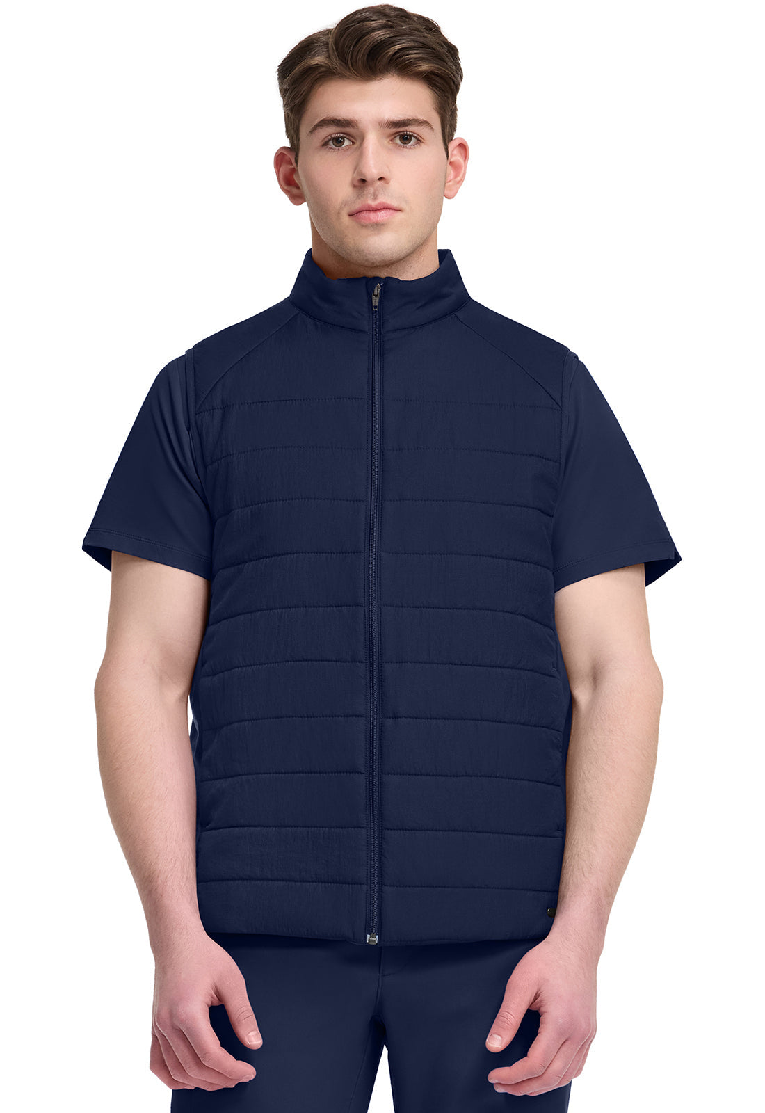 Lifestyle HH501F Men's Zip Front Scrub image 1