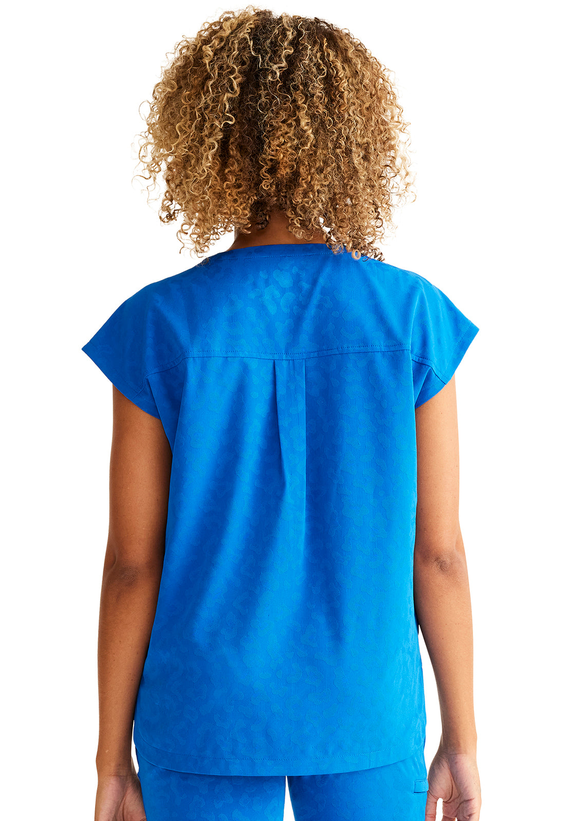 Purple Label Jacquard HH602 Women's Jayden Scrub Top image 4