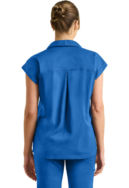 Purple Label HH607 Women's Jazz Collared Tuckable Shirt Royal