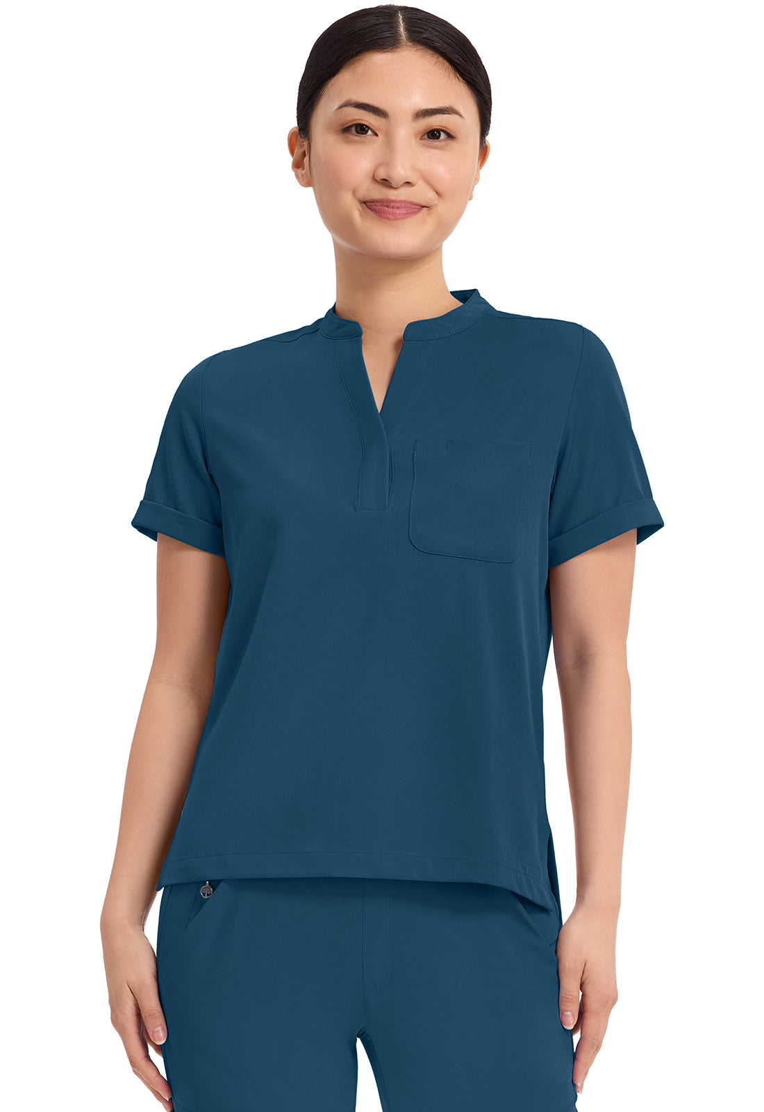 HH Works HH650 Women's Macy Scrub Top Caribbean