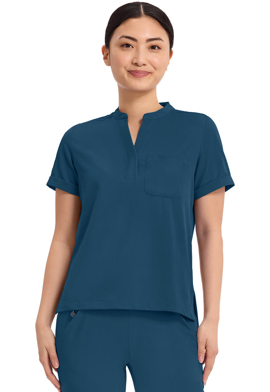 HH Works HH650 Women's Macy Scrub Top Caribbean