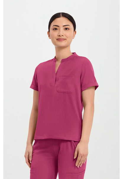 HH Works HH650 Women's Macy Scrub Top Cherry Wine