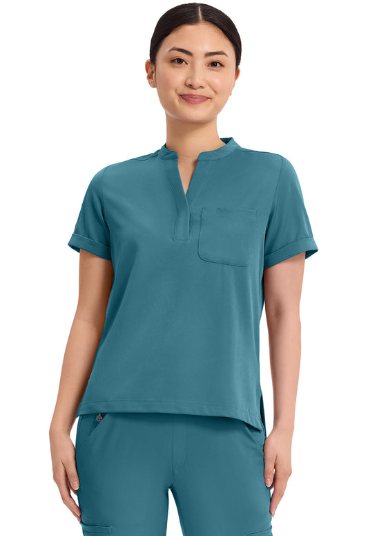 HH Works HH650 Women's Macy Scrub Top Fresh Blue
